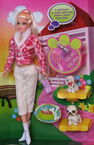 Obrázok z Panenka Defa Lucy s pejsky - blondýna