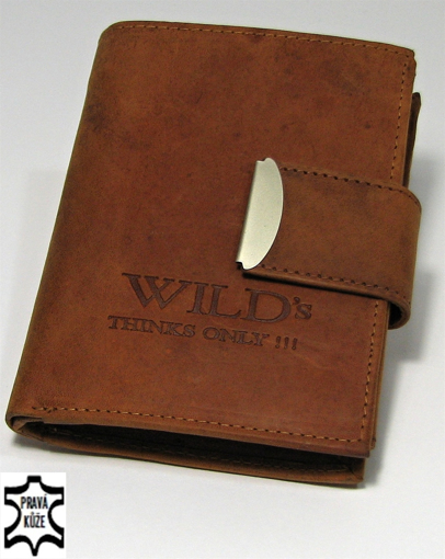Obrázok z Kožená peňaženka na patent Wilds - 509