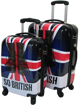 Obrázok z Cestovné kufre sada 2 ks ABS - PC potlač So British