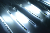 Obrázok z Světelné LED rampouchy 10 cm, krápníky venkovní padající sníh