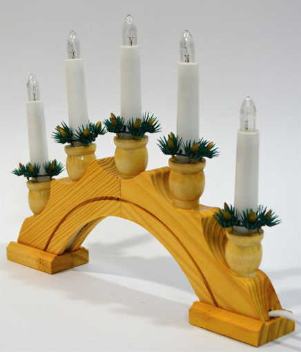 Obrázok z Vianočné osvetlenie svietnik za okno