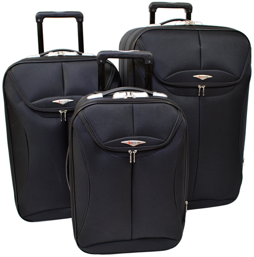 Obrázok z Cestovné kufre sada 3 ks na kolieskach - 661