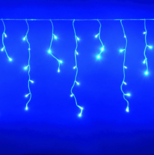 Obrázok z Vianočné osvetlenie vonkajšie, svetelné LED kvaple 105ks/7,5m s časovačom