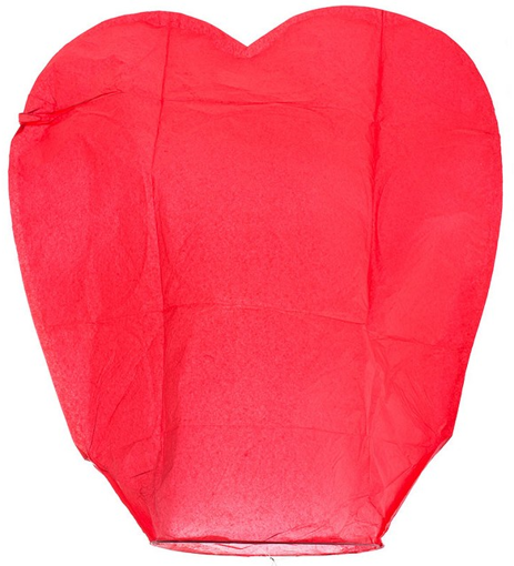 Obrázok z  Lampión šťastia srdce