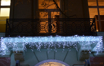 Obrázok z Vianočné osvetlenie vonkajšie, svetelné LED kvaple 105 ks/7,5 m s flash efektom a časovačom