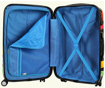 Obrázok z Cestovný kufor veľký ABS veľ. L - PC potlač srdce - III.jakost