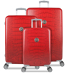 Obrázok z Sada cestovních kufrů SUITSUIT® TR-1239/3 ABS Red Diamond Crocodile