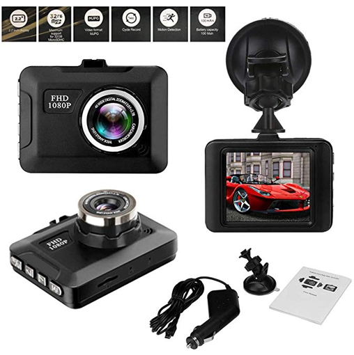 Obrázok z Kamera do auta, duální videokamera DSP 1080p vpředu a vzadu