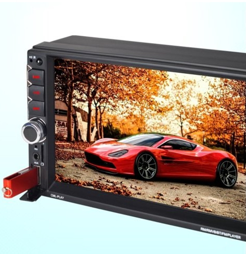 Obrázok z Auto MP5 Prehrávač s dual USB a Bluetooth 7036UM 