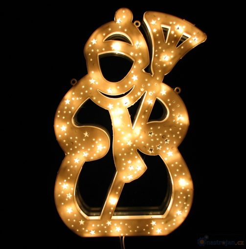 Obrázok z Vianočné osvetlenie LED dekorácia - snehuliak