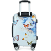 Obrázok z Cestovné kufre sada 3 ks ABS - PC potlač Butterfly