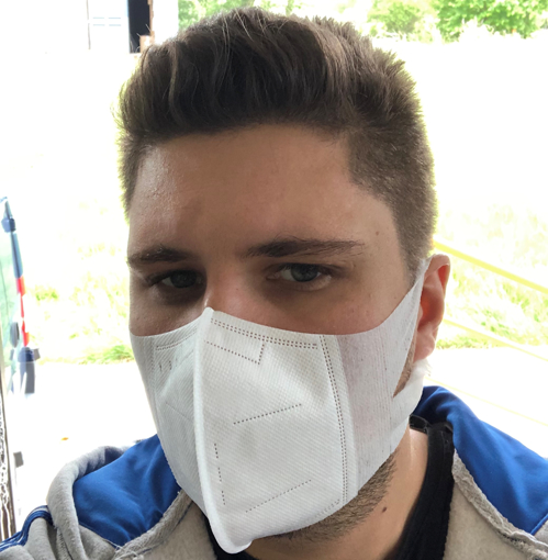 Obrázok z  Elastická respiračné rúška