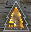 Obrázok z  LED svetelná drevená dekorácia - strom