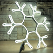 Obrázok z Vianočné LED neónové osvetlenie vonkajšie - vločka 40 cm