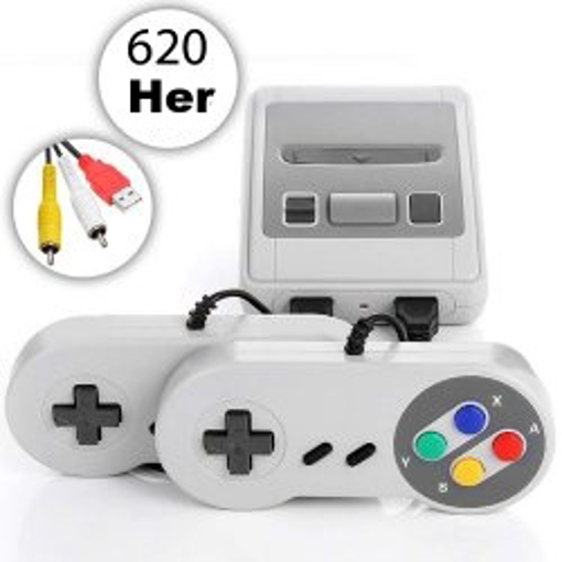 Obrázok z Retro herné konzoly + 2 ovládače - 620 hier