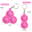 Obrázok z Pop it antistresová kľúčenka - Duo