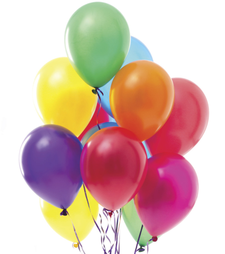 Obrázok z Balóniky 50ks mix farieb
