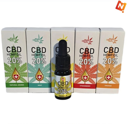 Obrázok z CBD konopný olej 20% 10ml Hemp oil