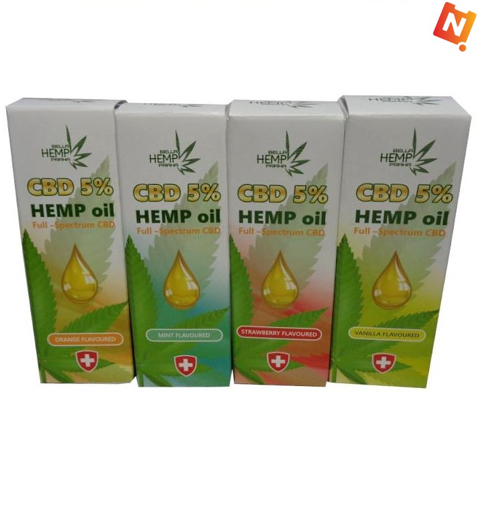Obrázok z CBD konopný olej 5% 10ml Hemp oil