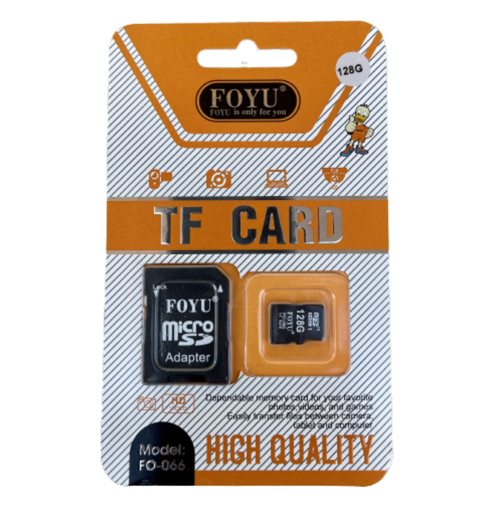 FOYU microSD 128 GB + SD adaptér