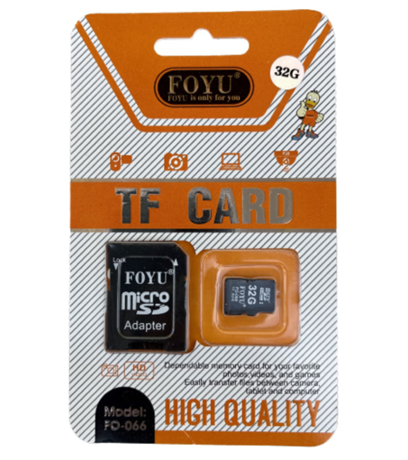 FOYU microSD 32 GB + SD adaptér