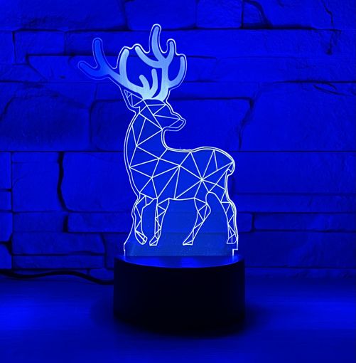 Obrázok z 3D LED noční lampa