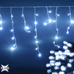 Obrázok z Vianočné osvetlenie vonkajšie, kvaple 138 LED/4,5 m s FLASH extra veľké LED diódy