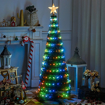 Obrázok z RGB LED Vianočný strom 150 cm / 234 LED diód s ovládačom a časovačom