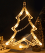 Obrázok z Drevené svietiace LED vianočné ozdoby