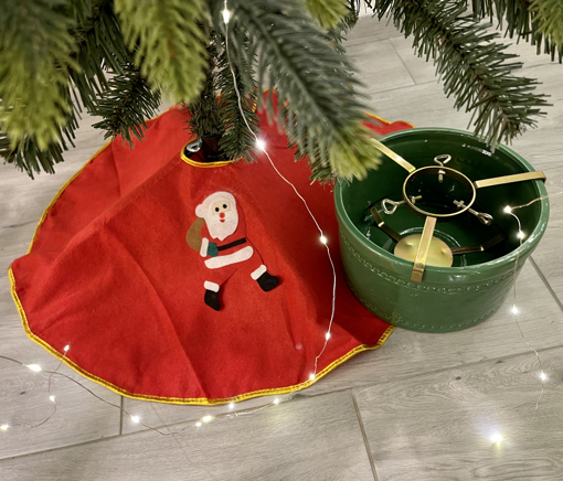Obrázok z Kryt, sukně na stojan vánočního stromku