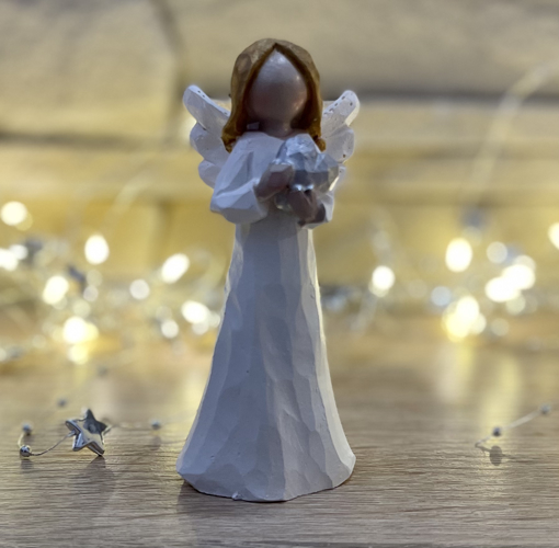 Obrázok z Dekorácia anjel - 6 cm