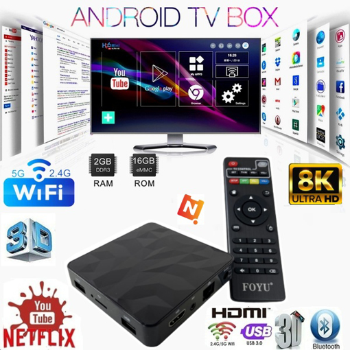Obrázok z Android Smart TV 8K Box FO-R14 2G Ram 16G Rom