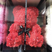 Obrázok z Medvedík z ruží a kamienky, veľký 40 cm
