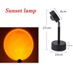 Obrázok z Atmosférická lampa, 360 stupňový projektor západu slnka