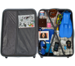 Obrázok z Cestovná sada 6 ks škrupinových kufrov na 4 kolieskach - 8028