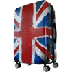 Obrázok z Cestovný kufor ABS vel.L - PC tlač Britská Vlajka - II. kvalita