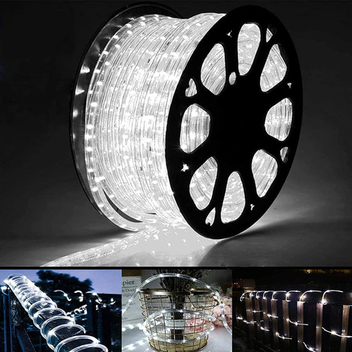 Obrázok z Svetelný LED kábel – vonkajšia svetelná trubica 100 m / 2400 LED