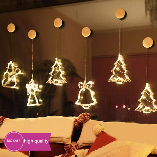 Obrázok z Vánoční LED dekorace s přísavkou - anděl
