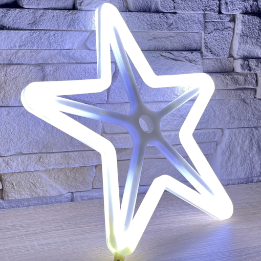 Obrázok z Vianočné LED neónové osvetlenie s efektmi 60cm