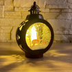 Obrázok z Vianočné LED lampáš antik 15x8 cm