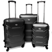 Obrázok z RGL Sada cestovných kufrov 3 ks ABS na 4 kolieskach so zámkami - S,M,XL720