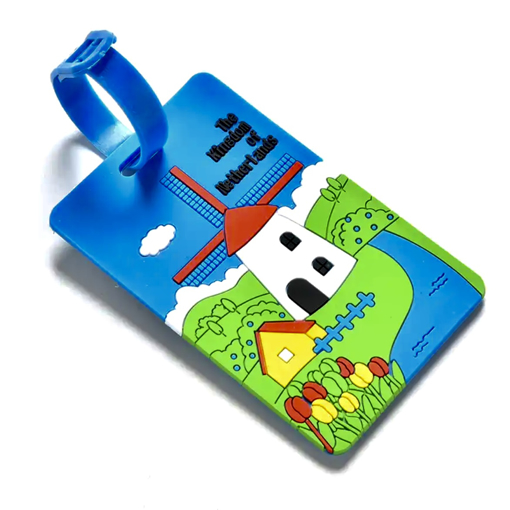 Obrázok z Visačka na zavazadlo z 3D gumy - království holanské