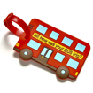 Obrázok z Visačka na zavazadlo z 3D gumy - autobus