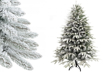 Obrázok z Umelý vianočný strom, zasnežený Sibírsky smrek Premium 210 cm + stojan