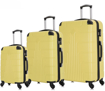Obrázok z Súprava cestovných kufrov ABS na 4 kolieskach so zámkami SML012