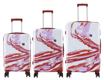 Obrázok z Cestovné kufre Semiline 3 ks ABS Unisex's Suitcase Set na 4 kolieskach T5654-0
