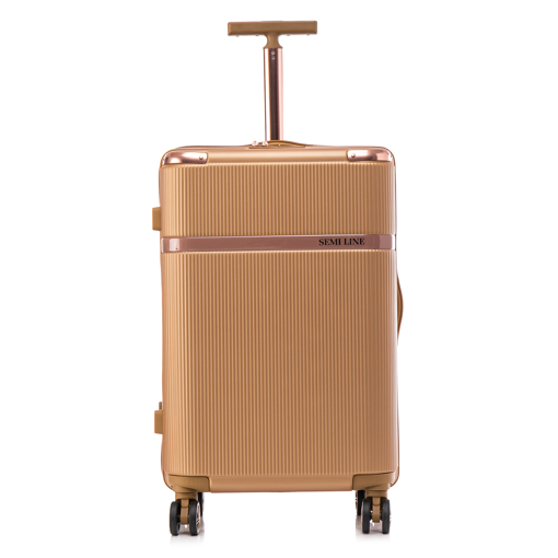 Obrázok z Stredný kufor 60 litrov Semi Line T5667-3 Golden