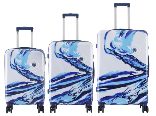 Obrázok z Cestovné kufre Semi line 3 ks ABS Unisex's Suitcase Set na 4 kolieskach T5653-0