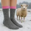 Obrázok z Dámske ponožky z ovčej vlny - sada 3 párov, extra silné a hrejivé