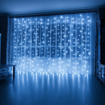 Obrázok z Vianočné osvetlenie vonkajšie, svetelná LED záclona 200 ks/2 m